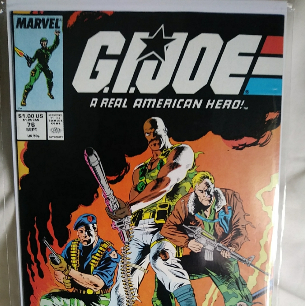 VINTAGE COMIC MARVEL RARE HTF ARAH G.I. Joe ARAH